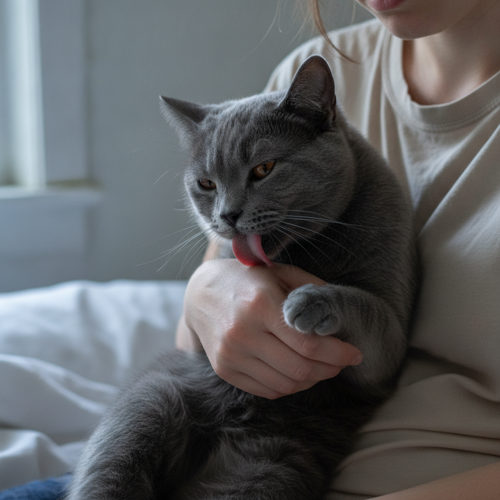 Your Cat Isn't Kissing You. Watch What Happens Three Seconds Later.