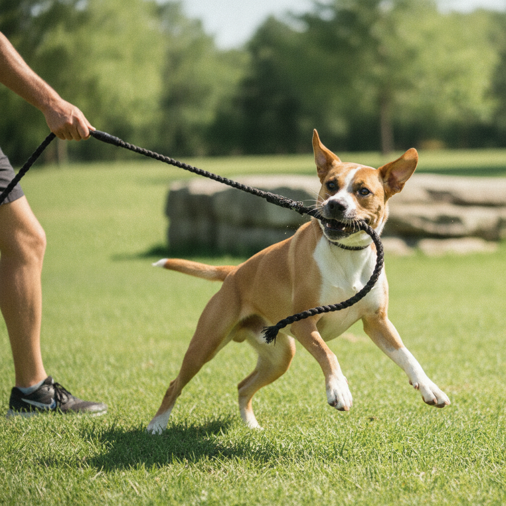 Your Dog Isn't Being Bad. Leash-Biting Is Excitement With Nowhere to Go.